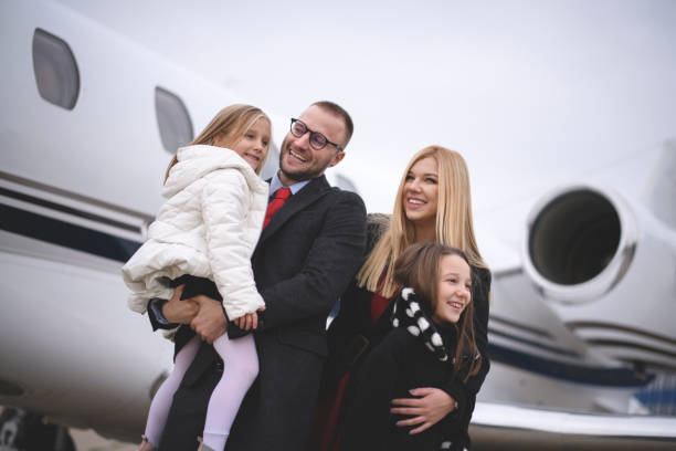 Réserver son voyage en famille en jet privé